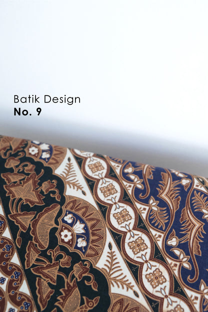 ID Tag Holder - 3 Slots [Vertical / Batik]