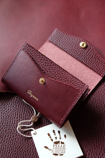 Palm Card Wallet [with Zipper]